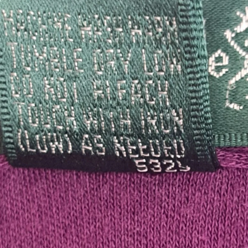 Vtg 90s Polo Ralph Lauren Knit Polo Shirt Mens L Embroidered Teal Logo Purple